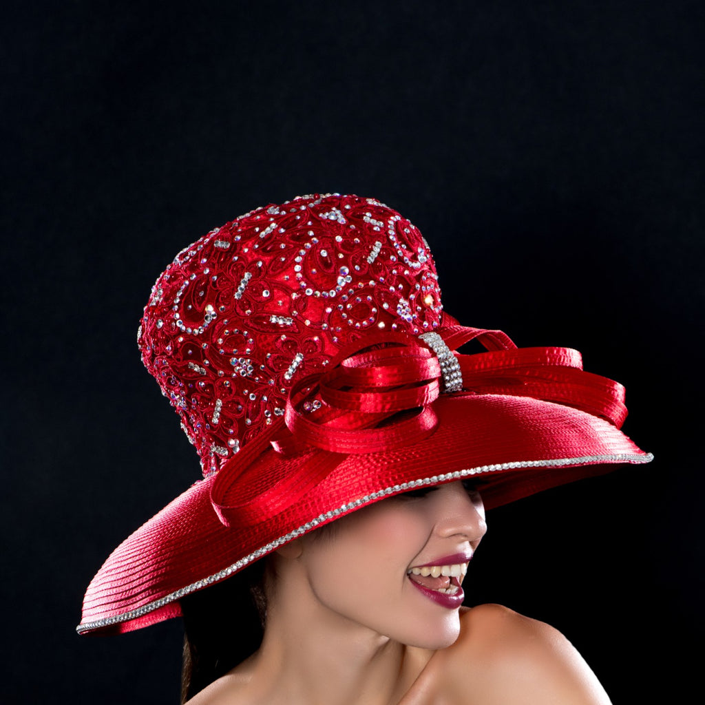 satin dress hats for women,ladies dress hats, designer church hats