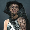 veil mourning dress hat black funeral