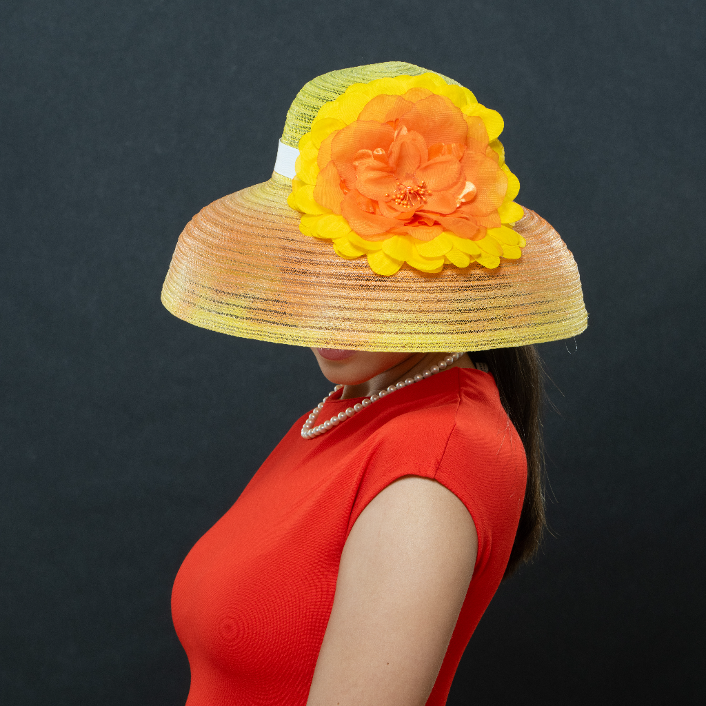 wide brin sun hat, dress hat, church hat