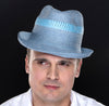 M1705- Blue fedora for men