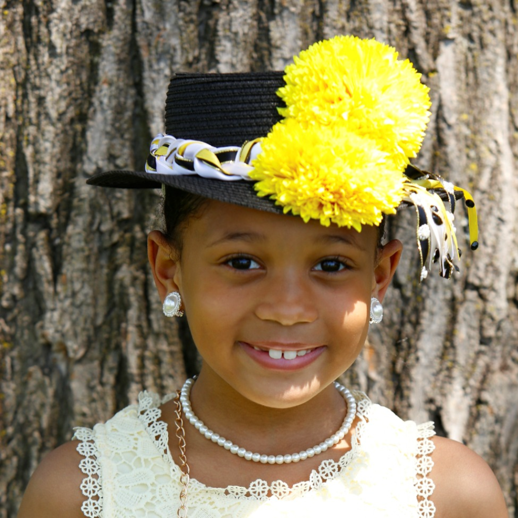 kids dress hats, children fashion hats.