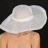 SS1006- Ladies sun beach hat - SHENOR COLLECTIONS