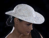 beaded lace dress hat, wedding