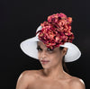 NA0049-White ladies church hat