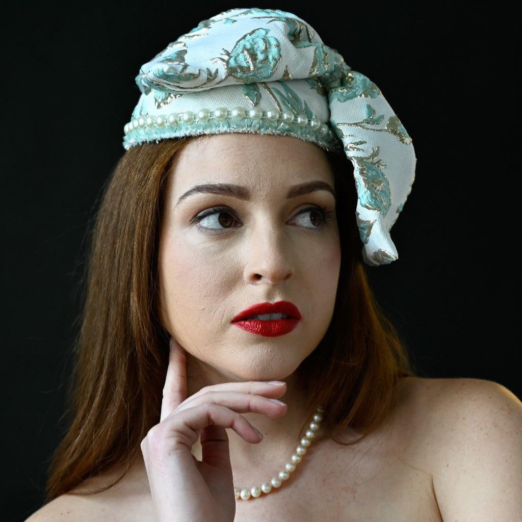 00001-Floral women's hat