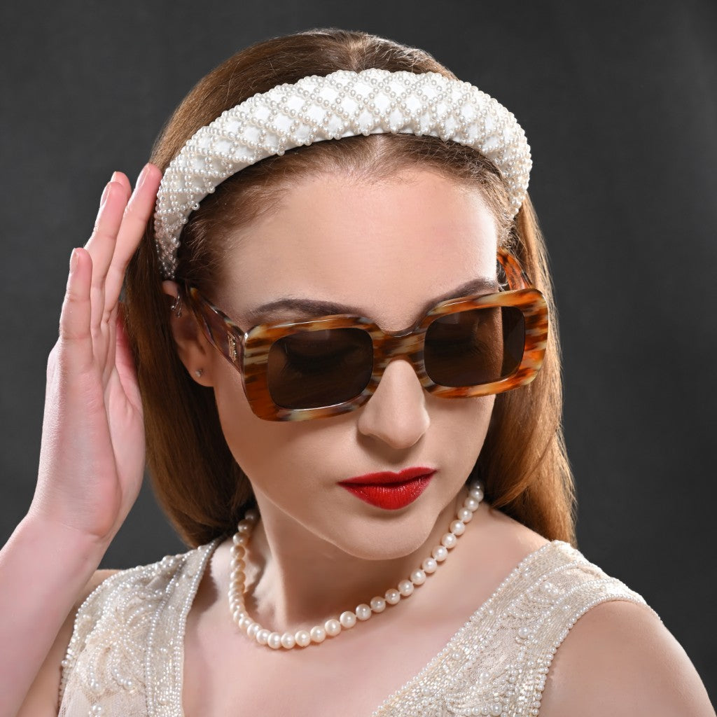 F99490-Luxurious Pearl Headband