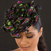 F6031-Ladies african print fascinator - SHENOR COLLECTIONS