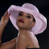UF6020-Baby pink horsehair women's hat