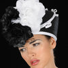SS9002-Ladies flower church hat - SHENOR COLLECTIONS