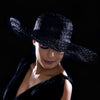 BW6507- Classy wide brim ladies dress hat