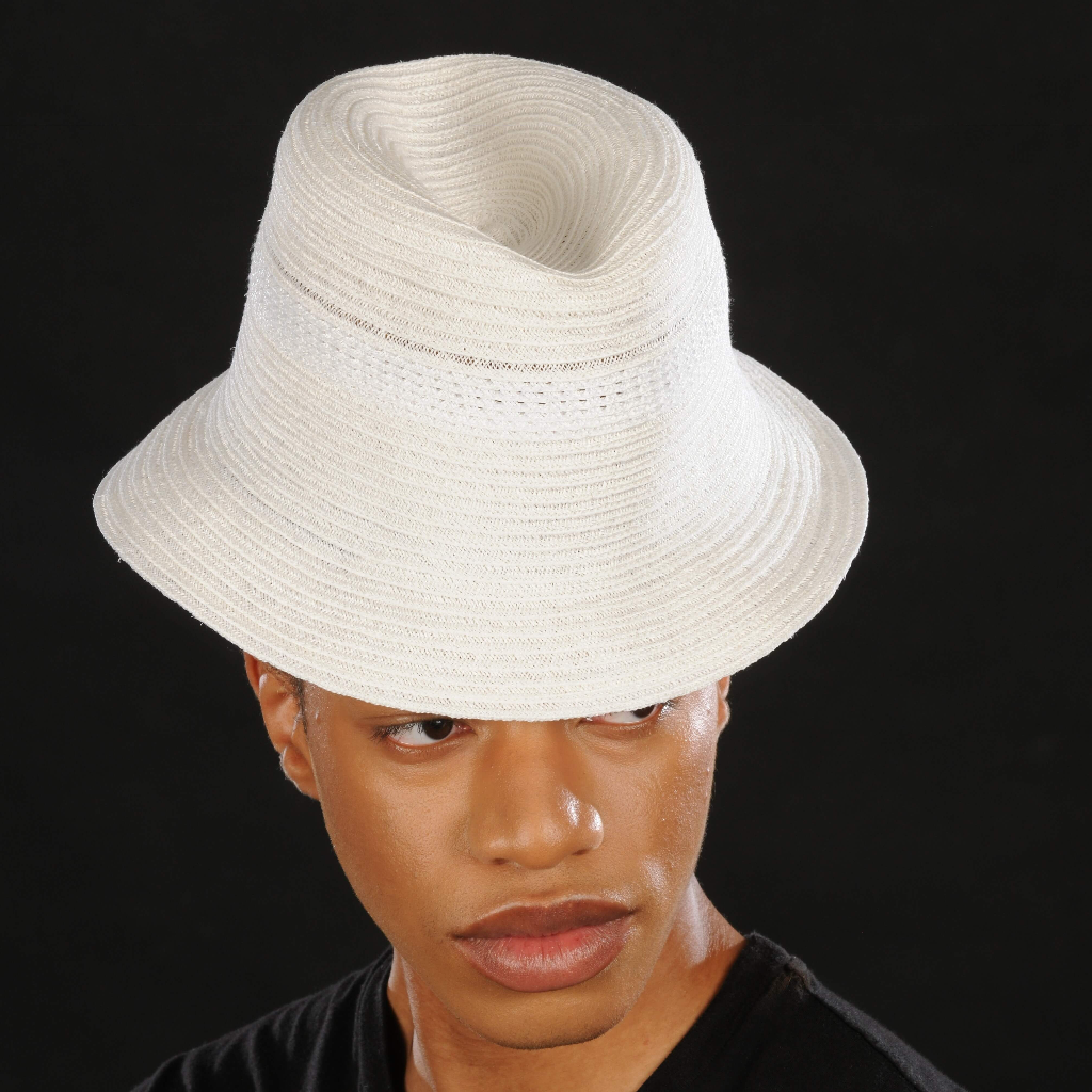 natural straw fedora mens hat