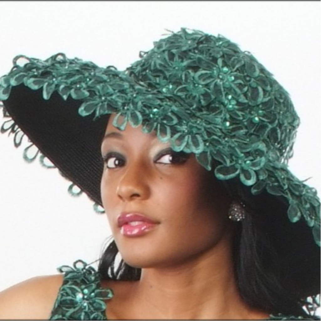 green dress hats for ladies, church hats on sale