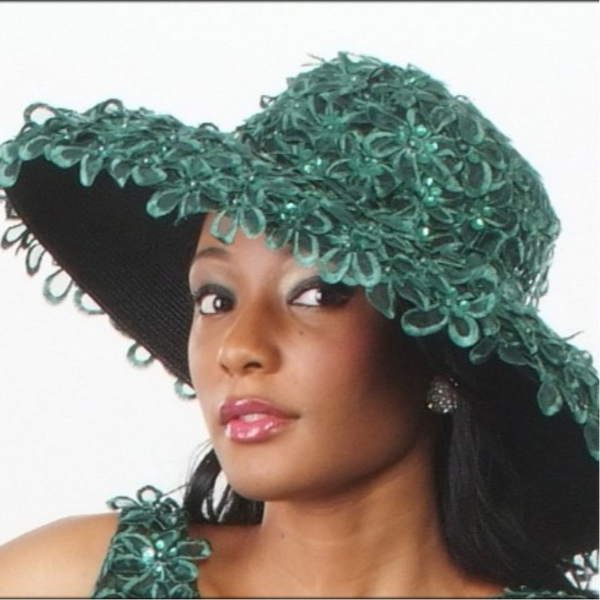 green dress hats for ladies, church hats on sale