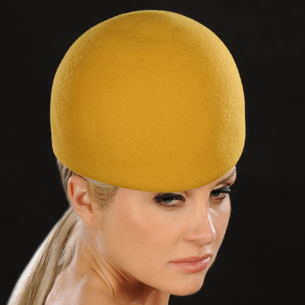 FW1140-Ladies winter hats in mustard - SHENOR COLLECTIONS